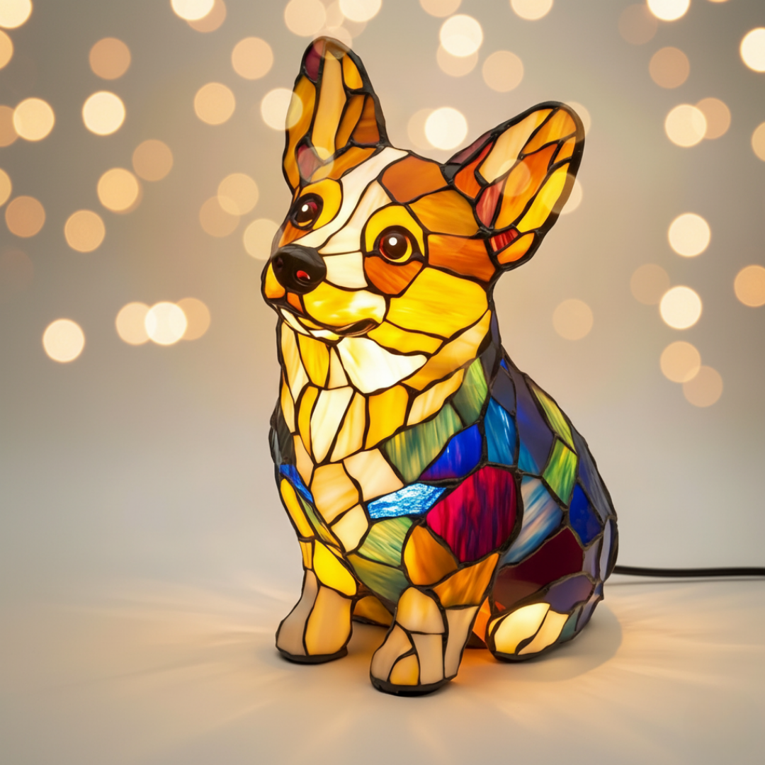 Elegante Corgi dallo Splendore Eterno per una Casa Calda