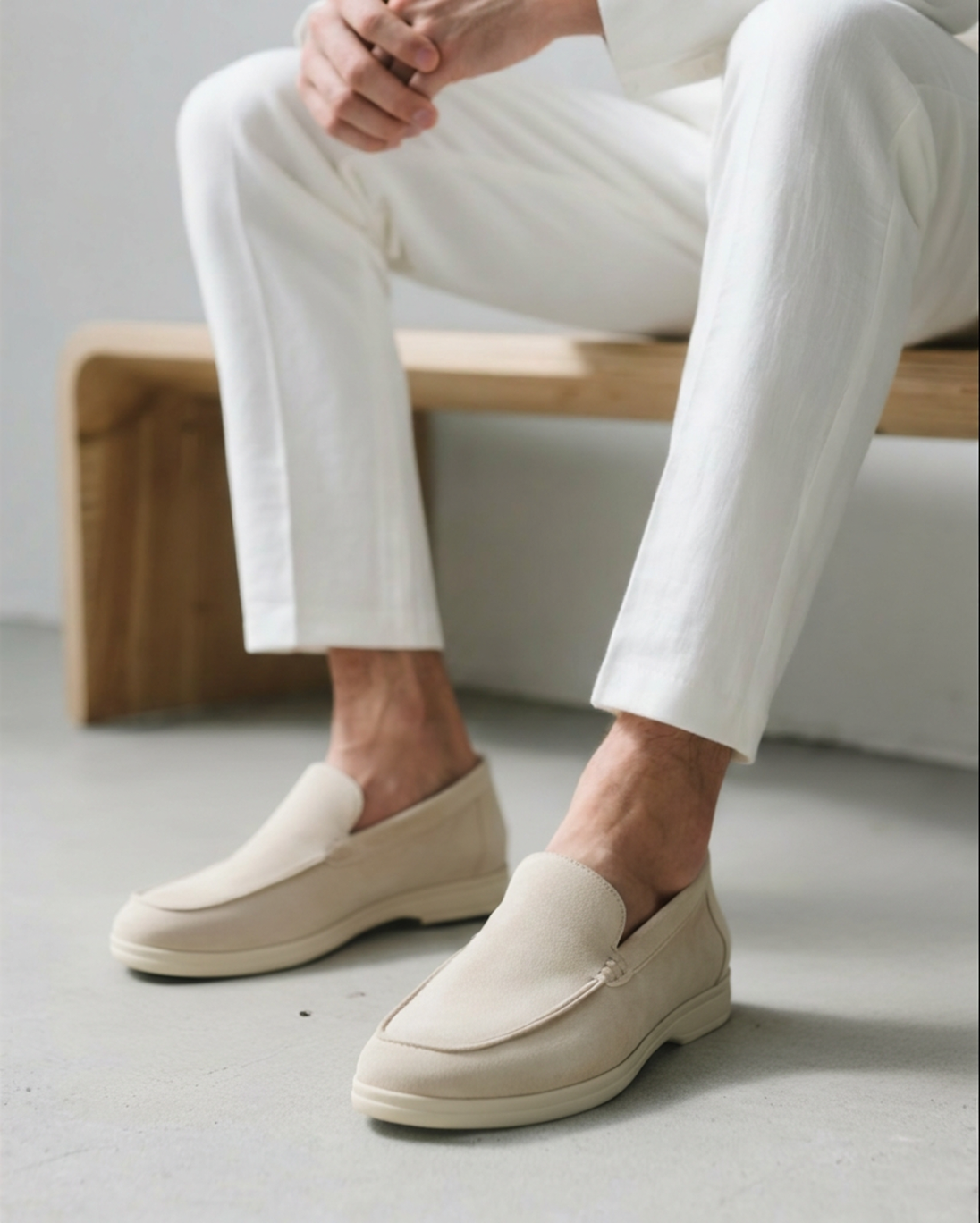 Old Money Suede Loafers